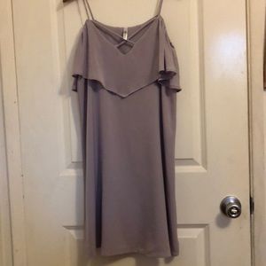 The daisy shop lavender satin dress ✨